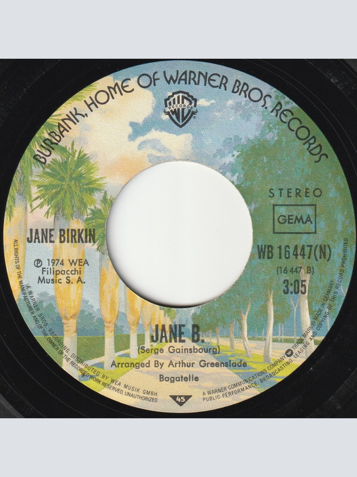 Vinyl / Jane Birkin Avec Serge Gainsbourg - Je T'aime... Moi Non Plus