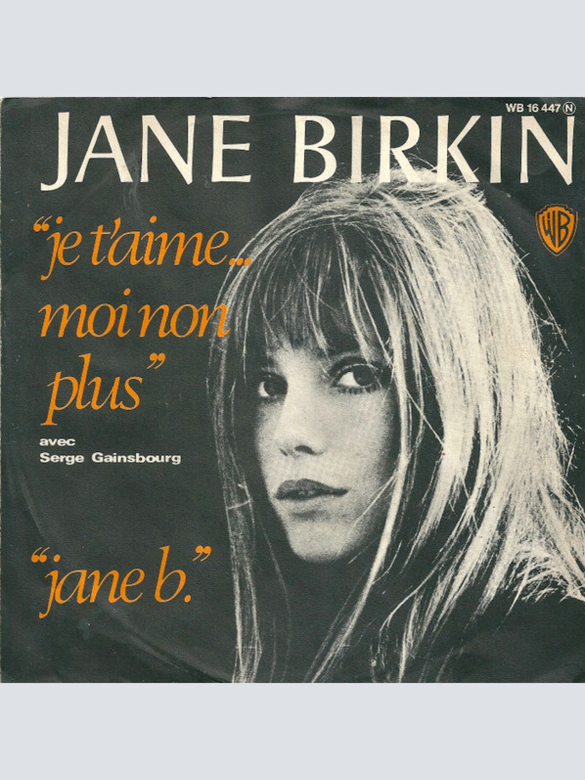 Vinyl / Jane Birkin Avec Serge Gainsbourg - Je T'aime... Moi Non Plus
