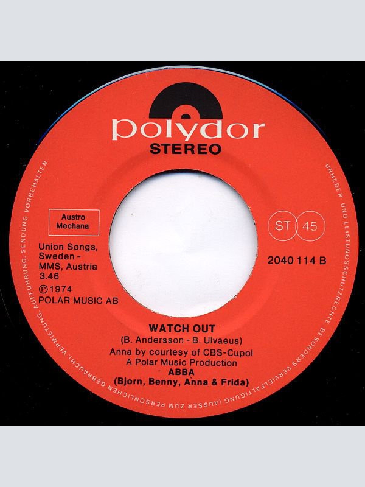 Vinyl / ABBA (Björn, Benny, Anna & Frida)* - Waterloo