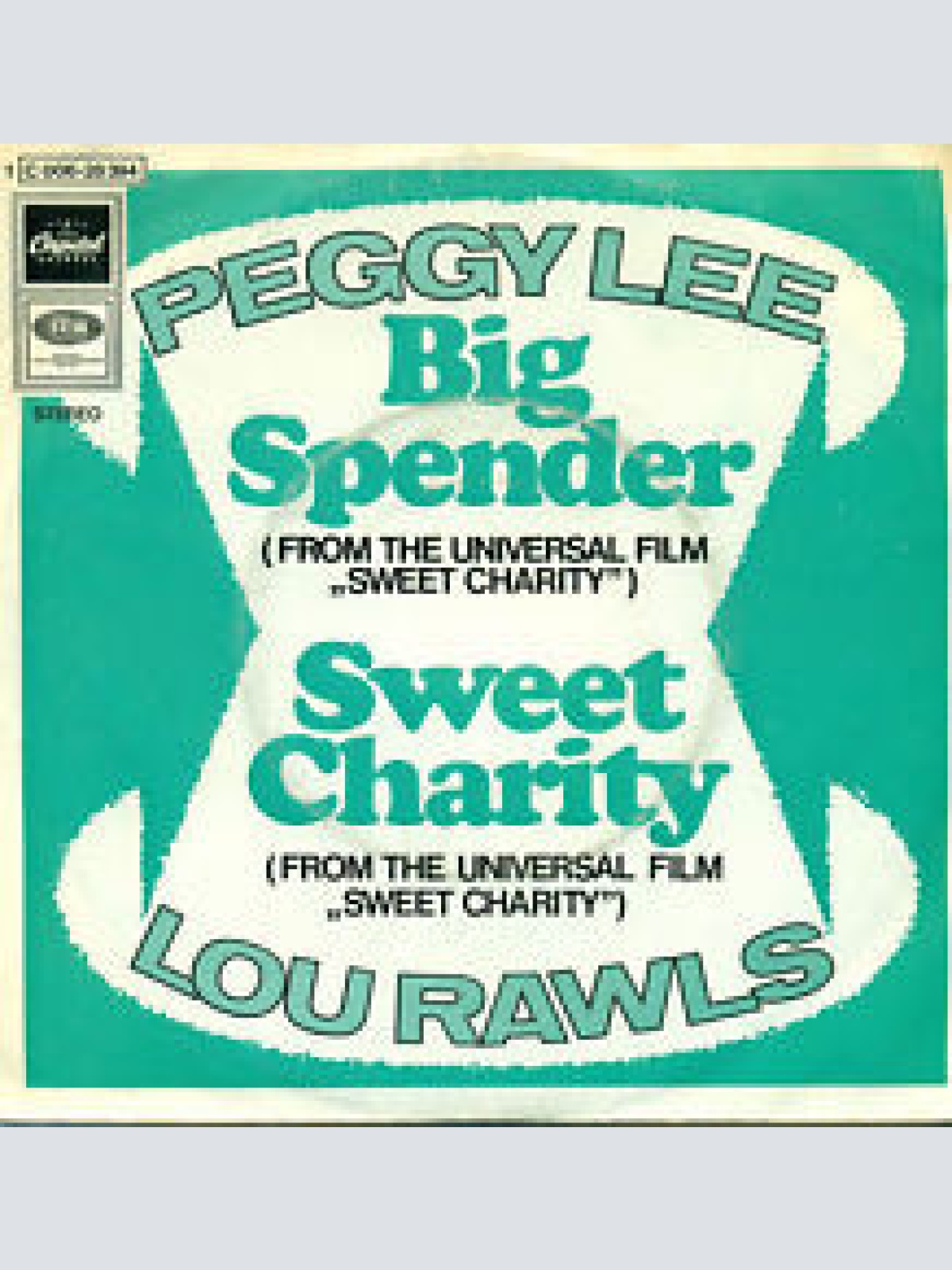 Vinyl / Peggy Lee / Lou Rawls - Big Spender / Sweet Charity