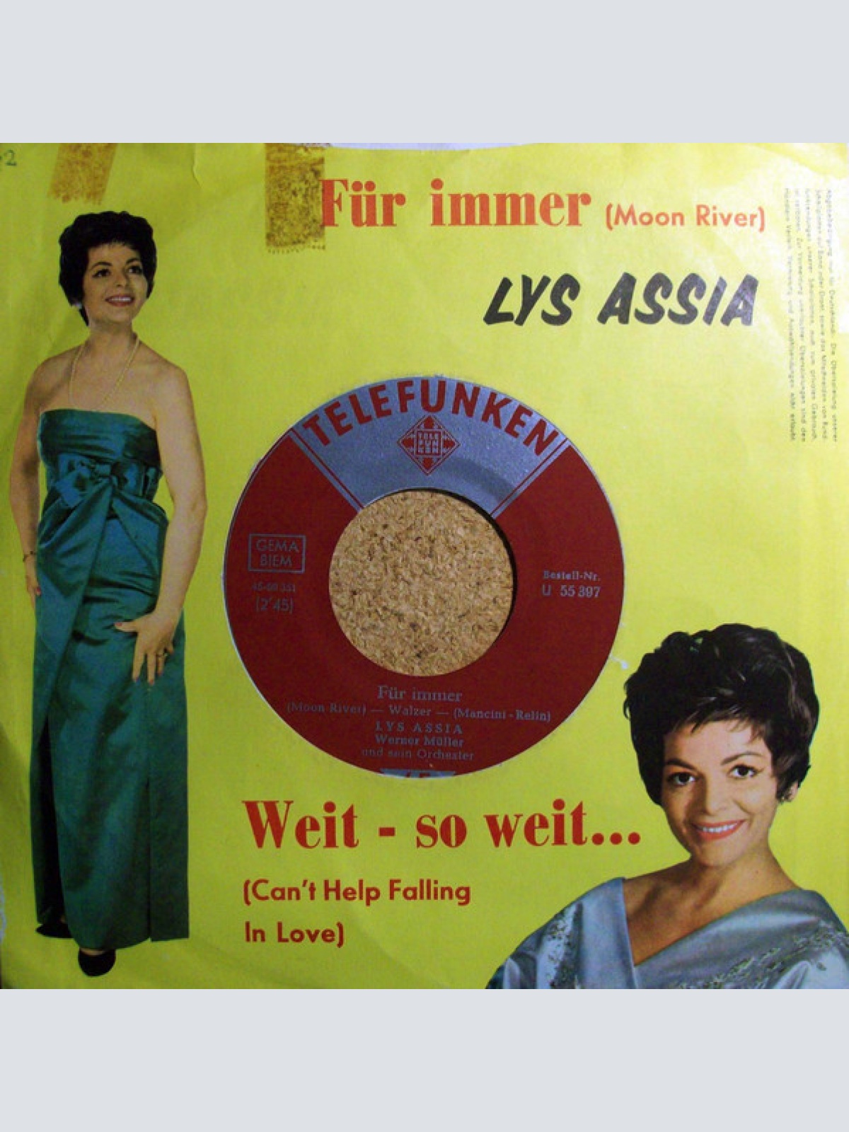 Vinyl / Lys Assia - Für Immer (Moon River)