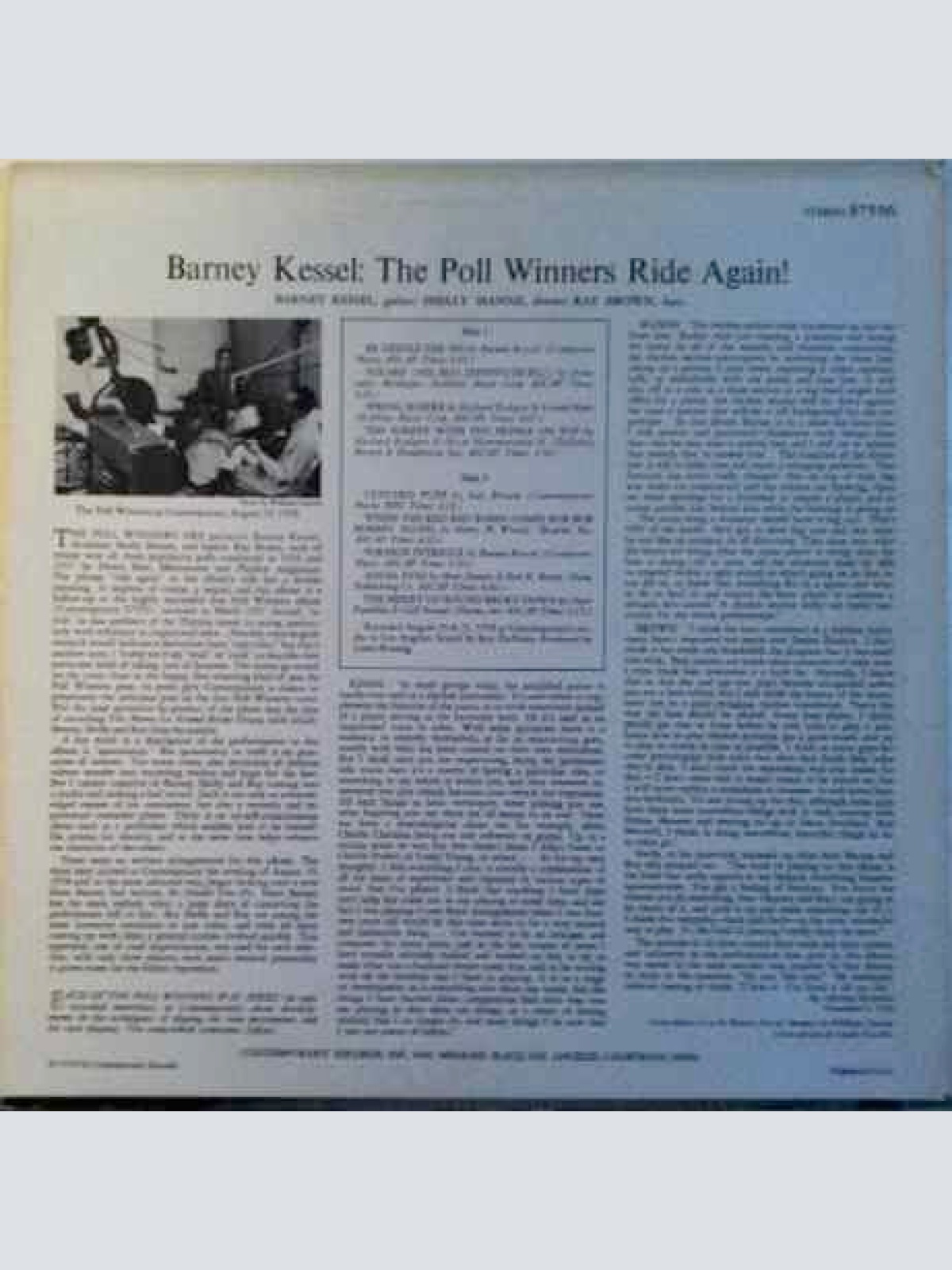 Vinyl / The Poll Winners - Ride Again!