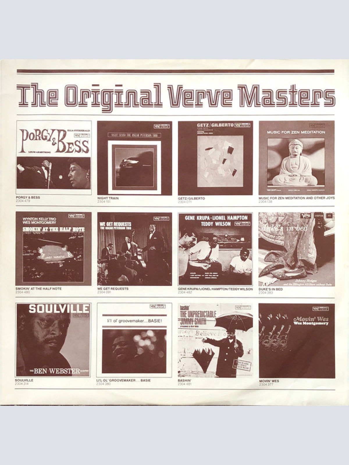 Vinyl / Wynton Kelly Trio / Wes Montgomery - Smokin' At The Half Note