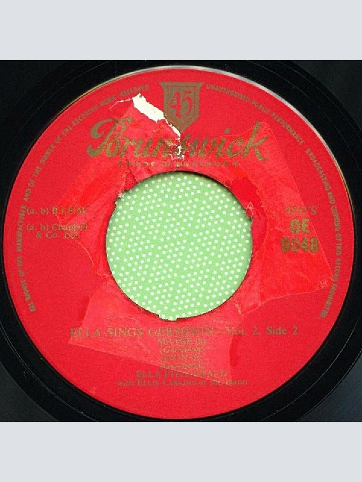 Vinyl / Ella Fitzgerald - Ella Sings Gershwin Volume 2