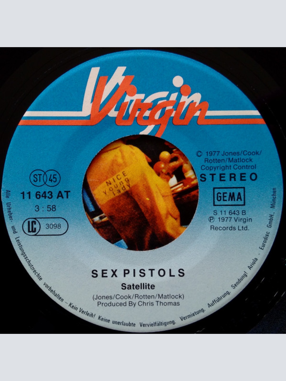 Vinyl / Sex Pistols - Holidays In The Sun