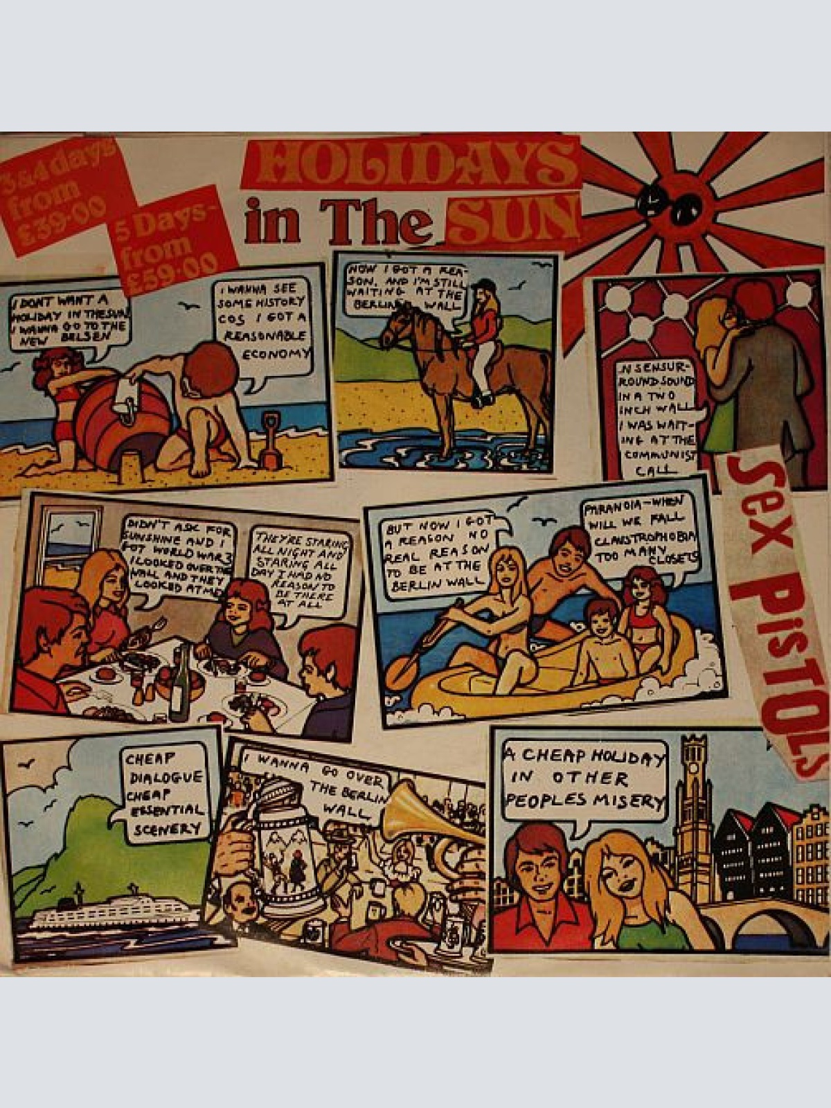 Vinyl / Sex Pistols - Holidays In The Sun