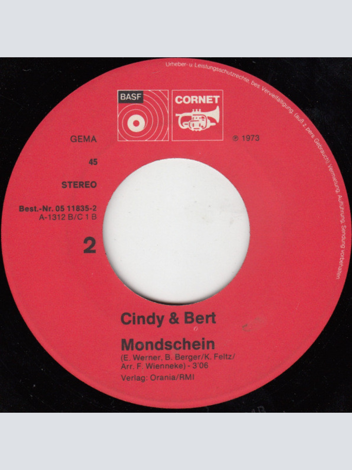 Vinyl / Cindy & Bert - Ich Komm' Bald Wieder