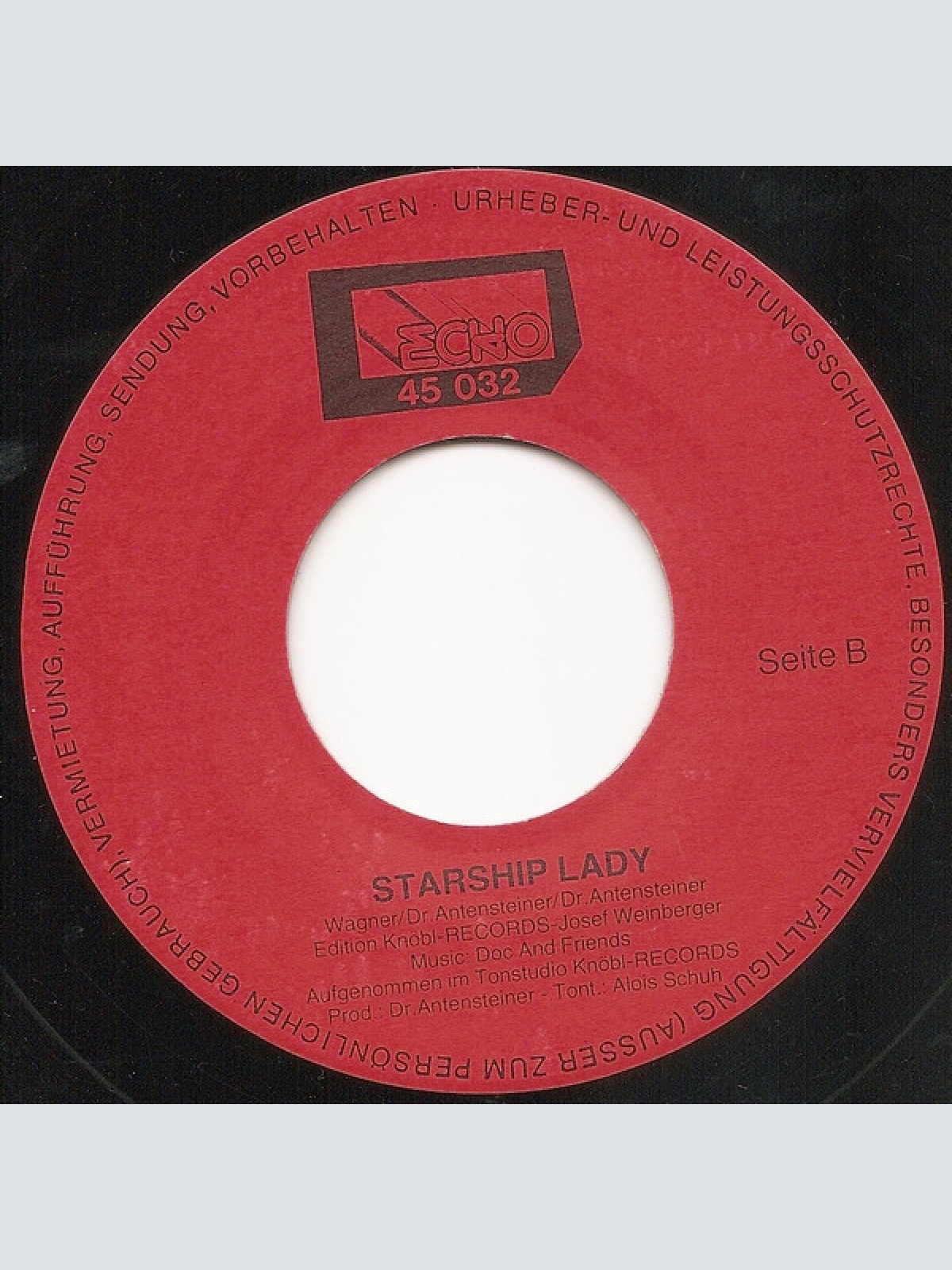 Vinyl / Doc & Friends - Starship Lady