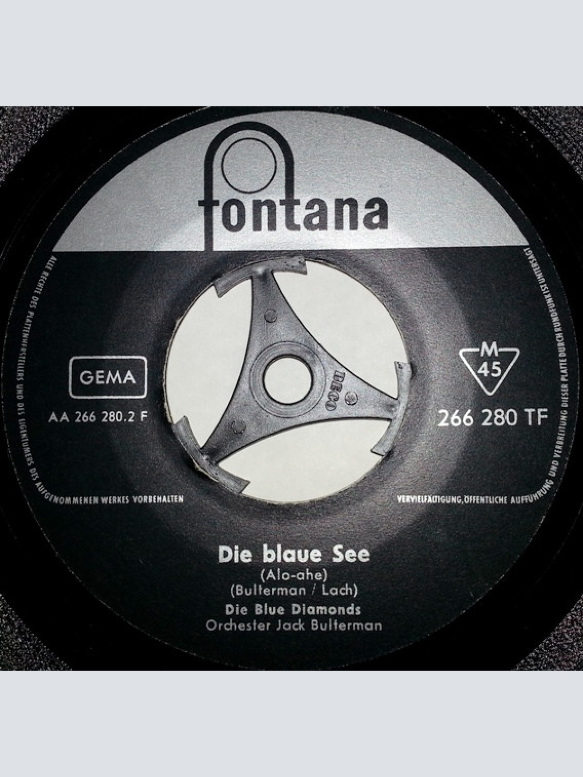 Vinyl / Die Blue Diamonds* - Ein Schiff Fährt Nach Schanghai
