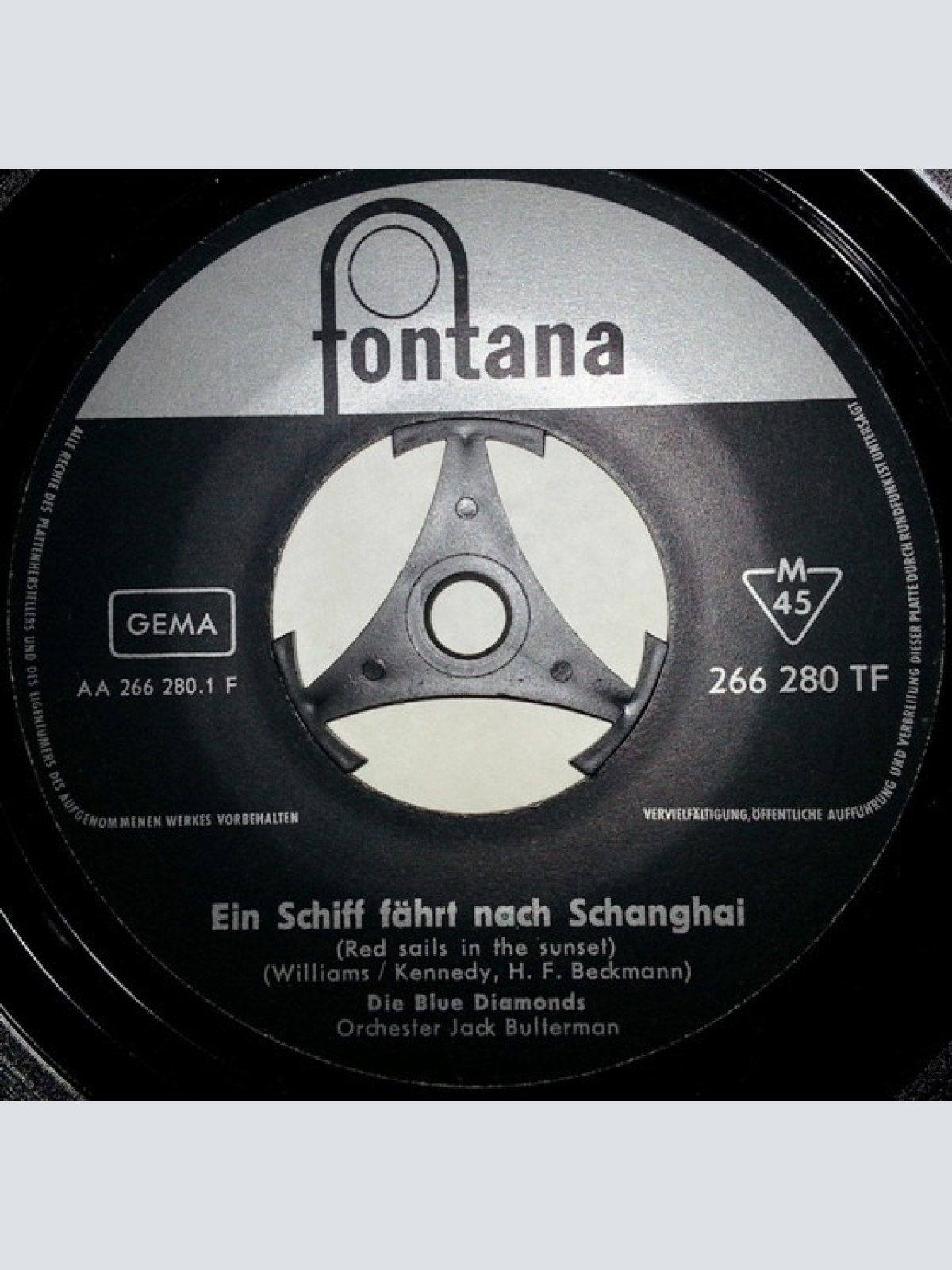 Vinyl / Die Blue Diamonds* - Ein Schiff Fährt Nach Schanghai