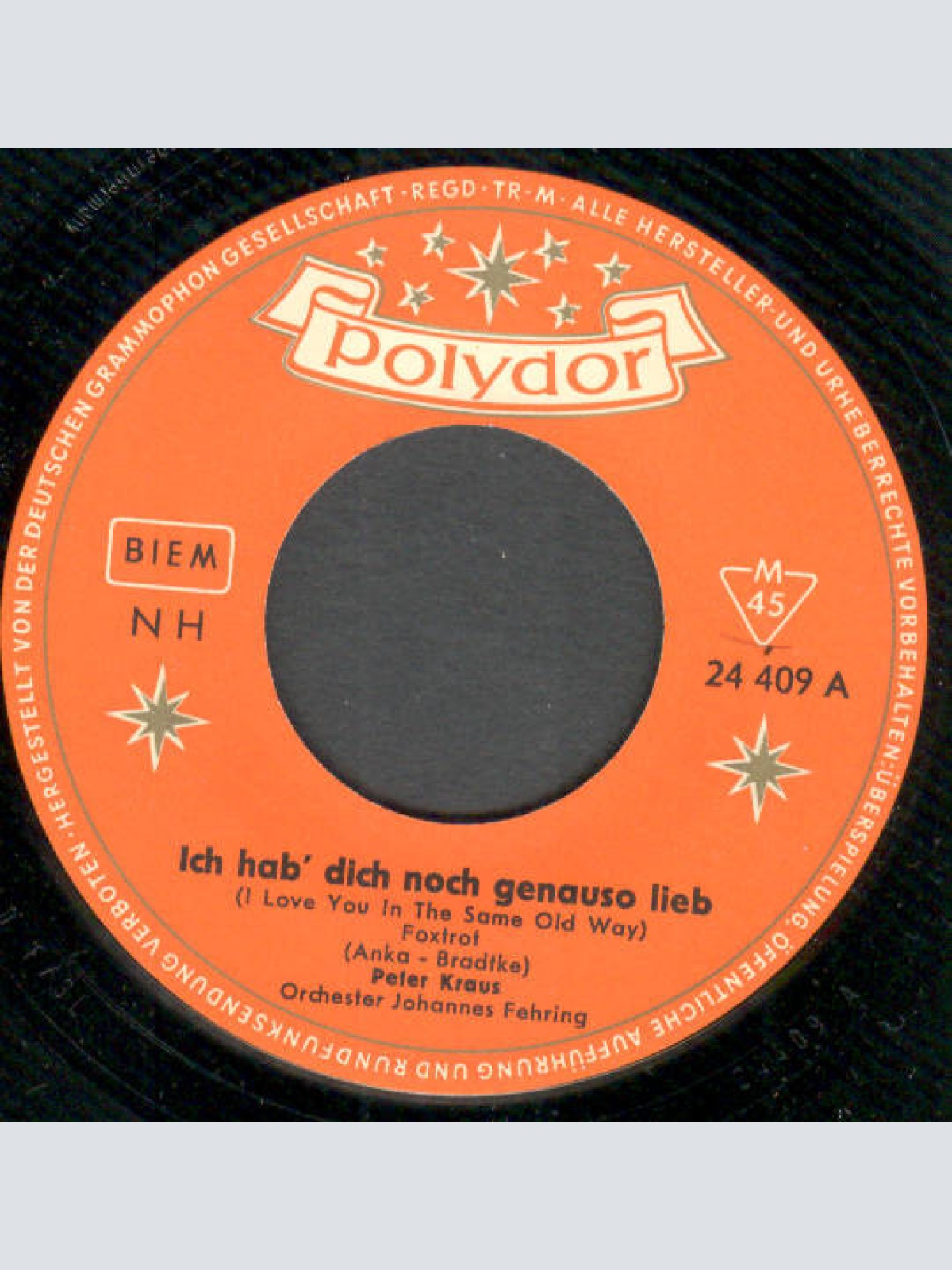 Vinyl / Peter Kraus - Ich Hab' Dich Noch Genauso Lieb