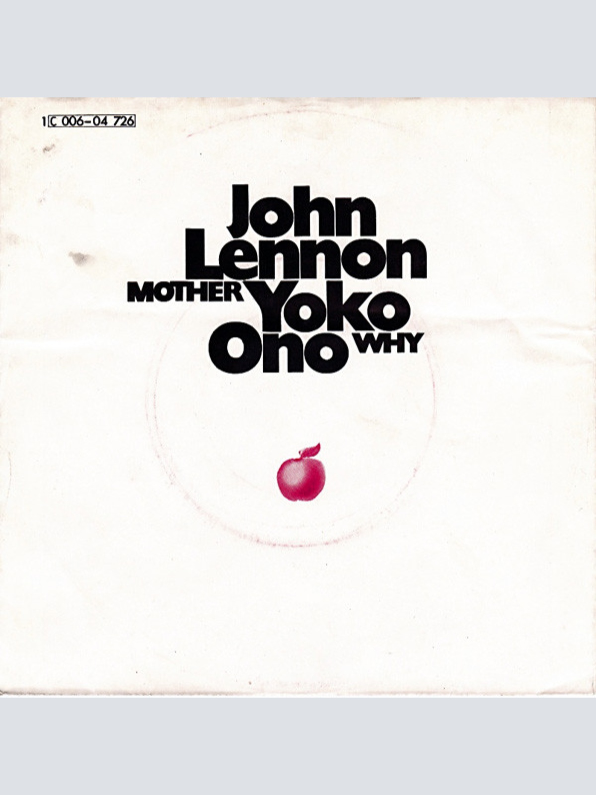 Vinyl / John Lennon / Yoko Ono - Mother / Why