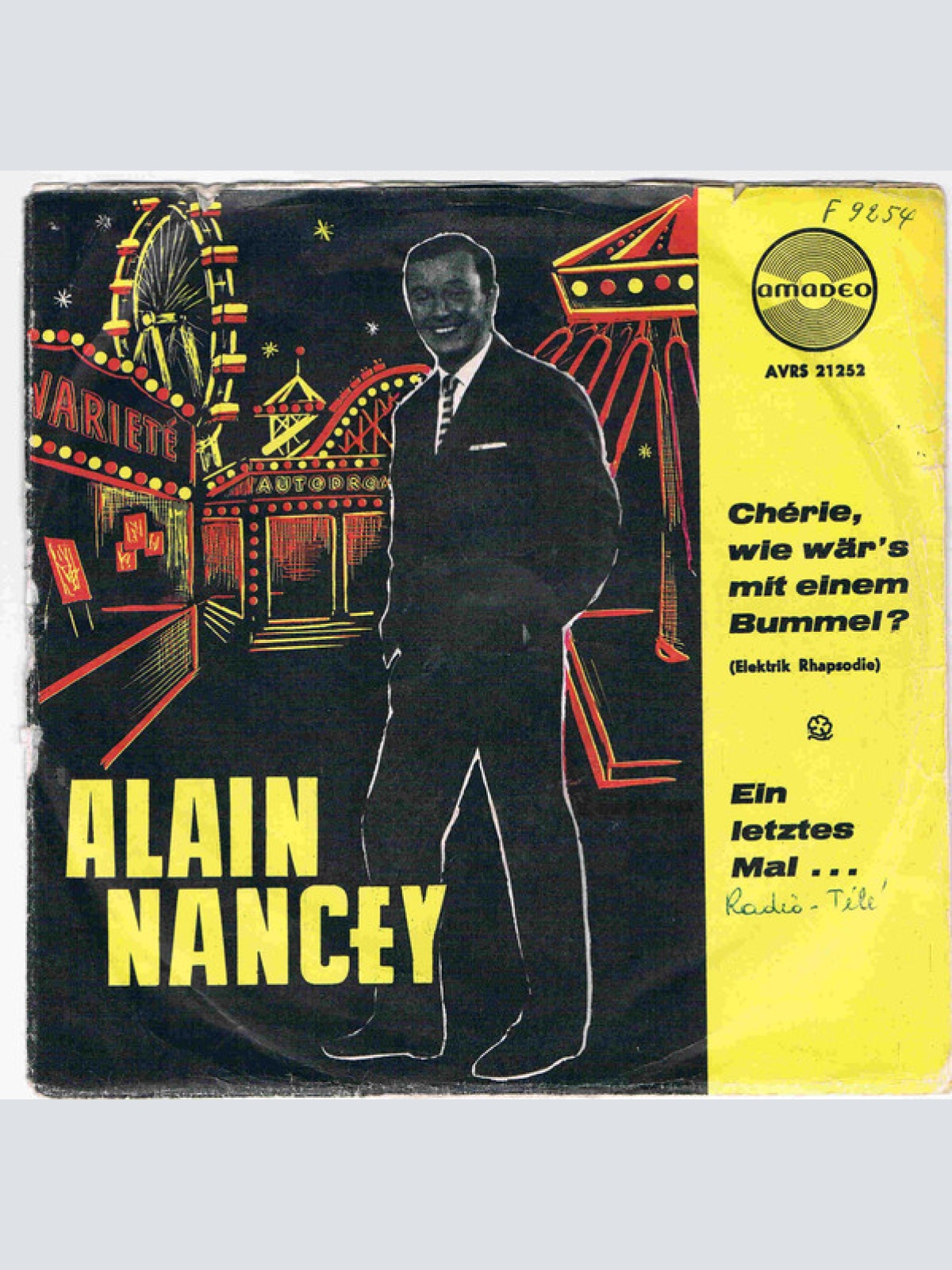 Vinyl / Alain Nancey - Chérie, Wie Wär's Mit Einem Bummel