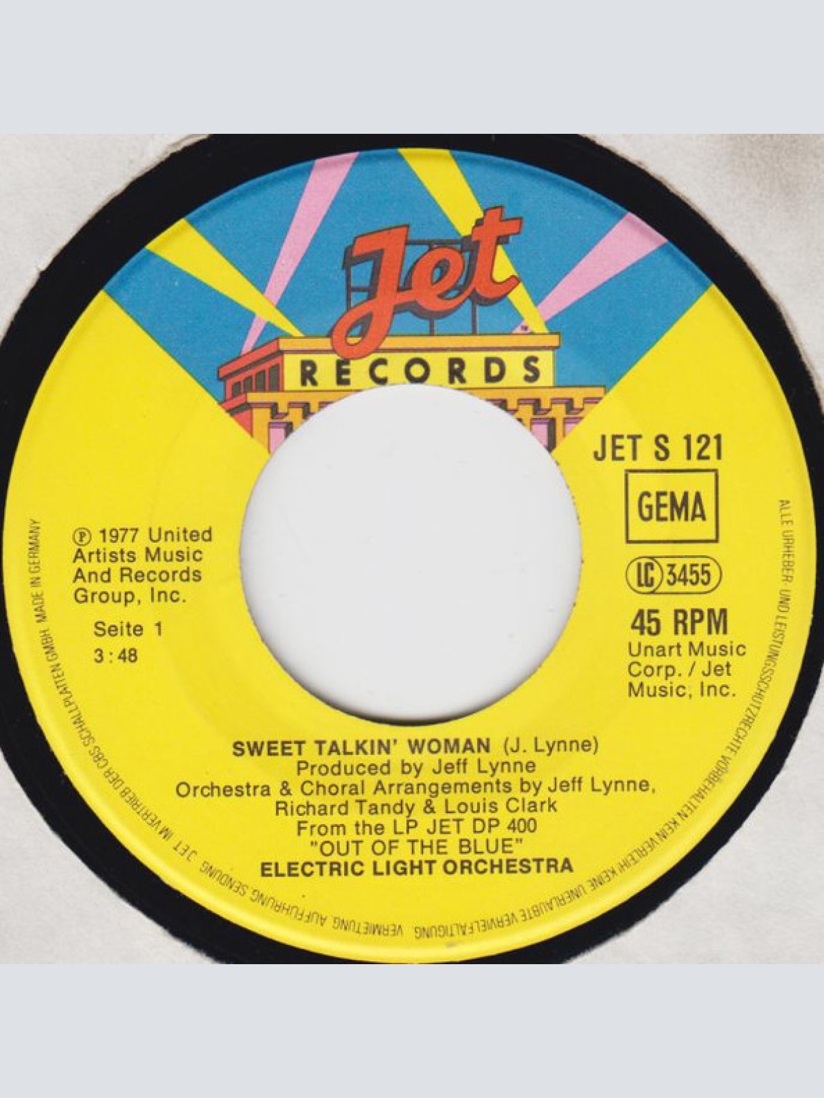 Vinyl / Electric Light Orchestra - Sweet Talking Woman