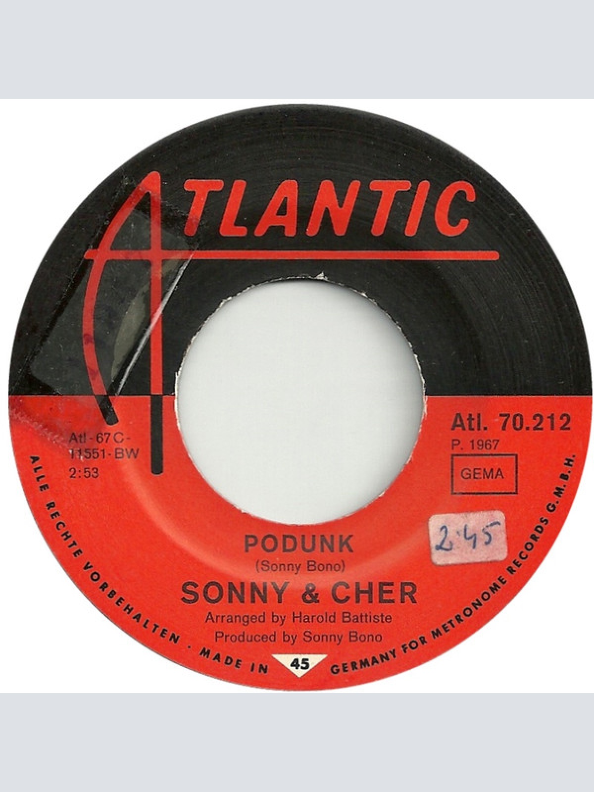 Vinyl / Sonny & Cher - A Beautiful Story