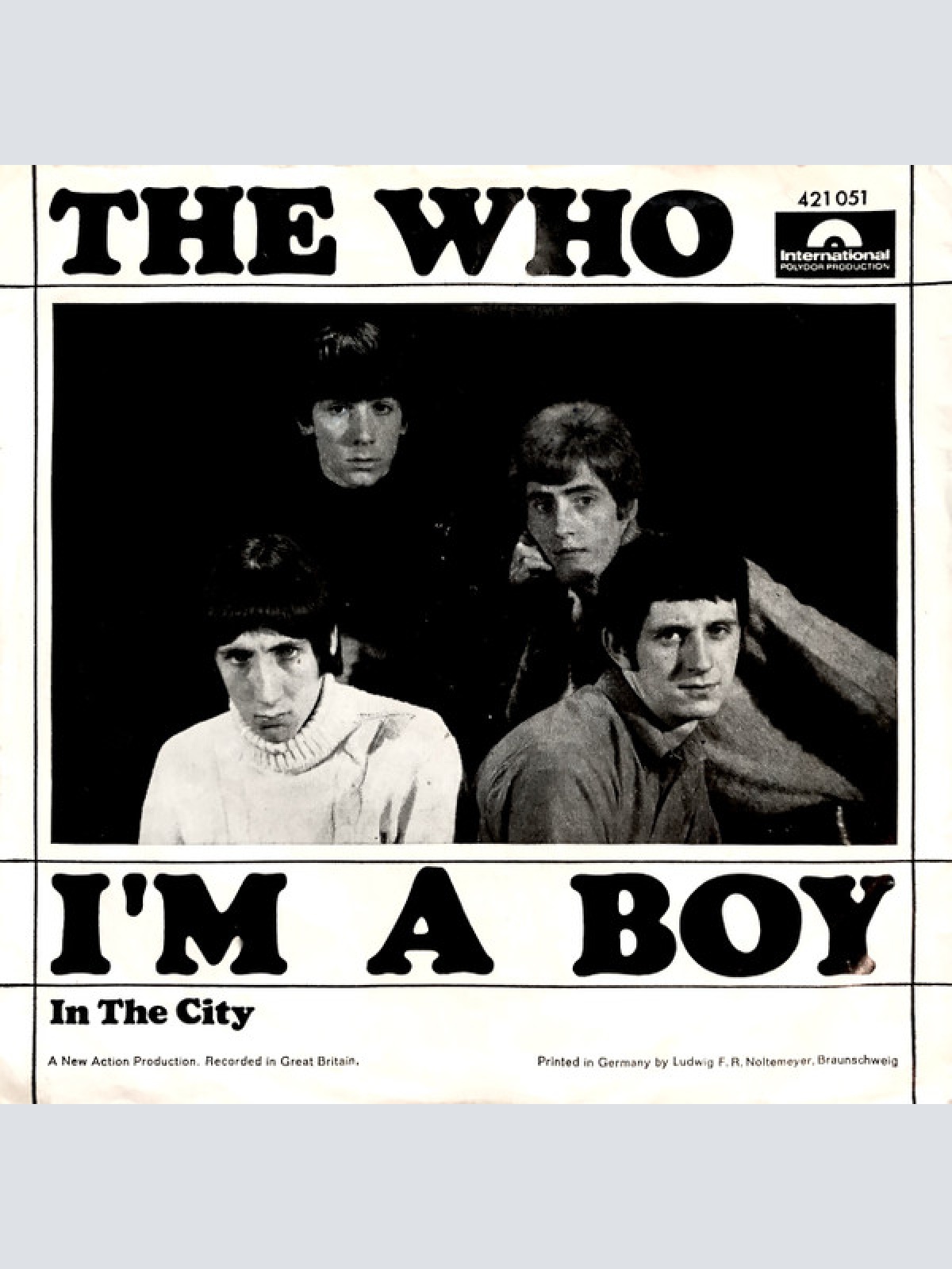 Vinyl / The Who - I'm A Boy