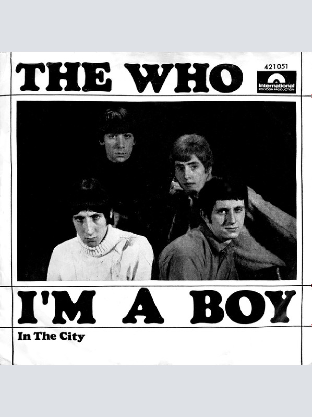 Vinyl / The Who - I'm A Boy