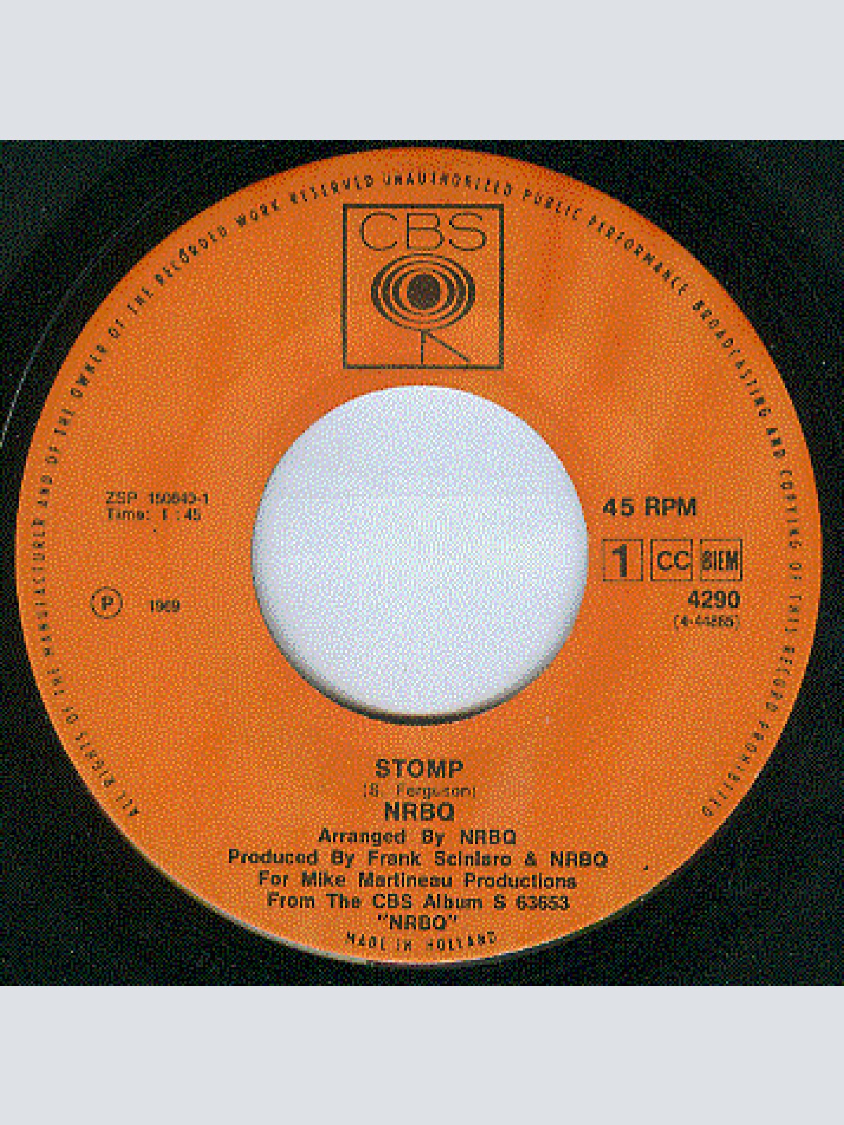 Vinyl / NRBQ - Stomp