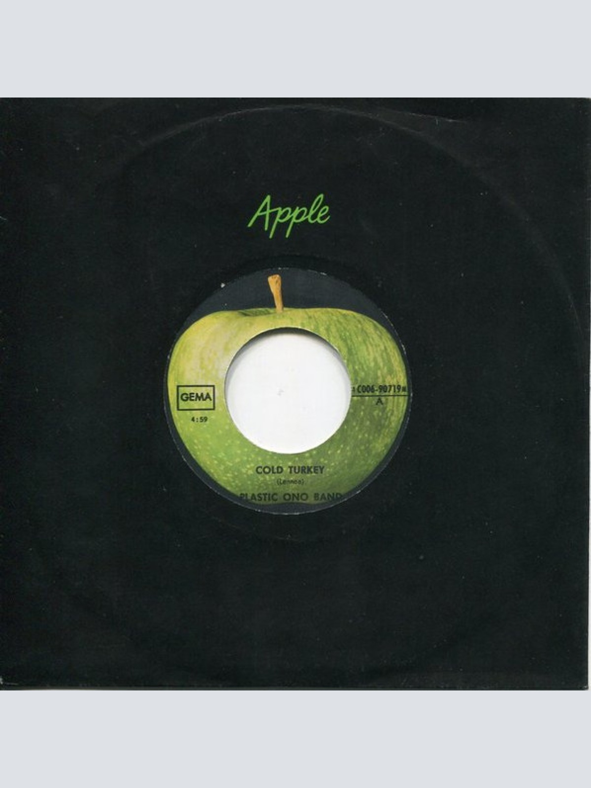 Vinyl / Plastic Ono Band* - Cold Turkey