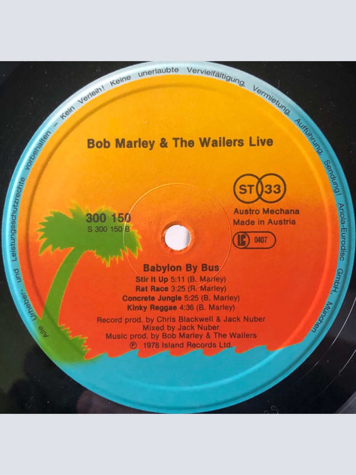 Vinyl / Bob Marley & The Wailers - Babylon By Bus