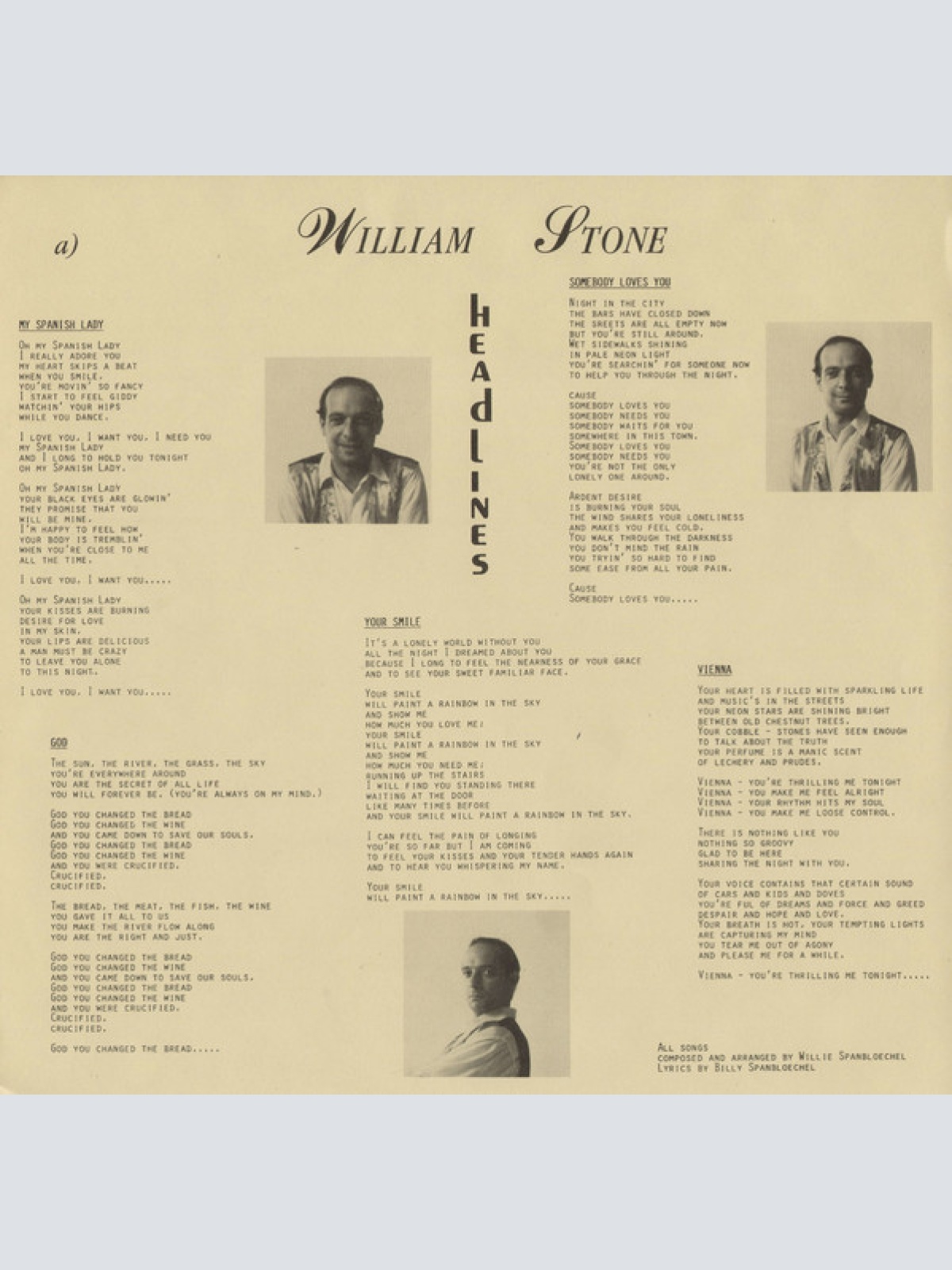 Vinyl / William Stone (4) - Headlines