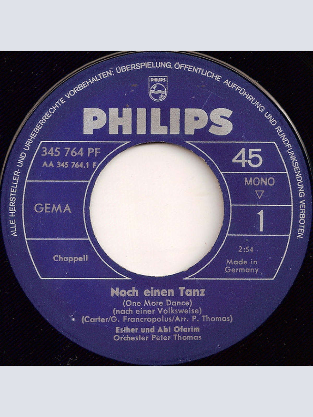 Vinyl / Esther & Abi Ofarim - Noch Einen Tanz