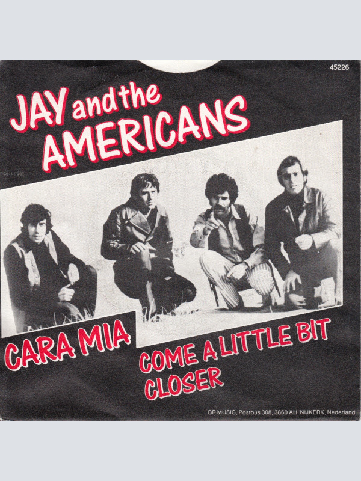 Vinyl / Jay & The Americans - Cara Mia / Come A Little Bit Closer