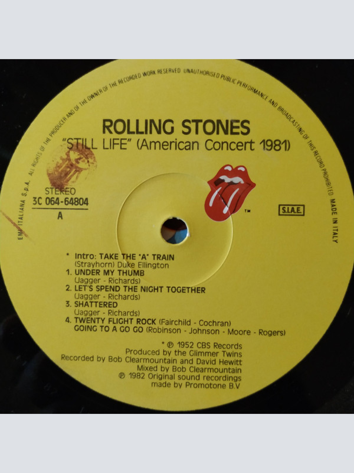 Vinyl / Rolling Stones* - Still Life (American Concert 1981)