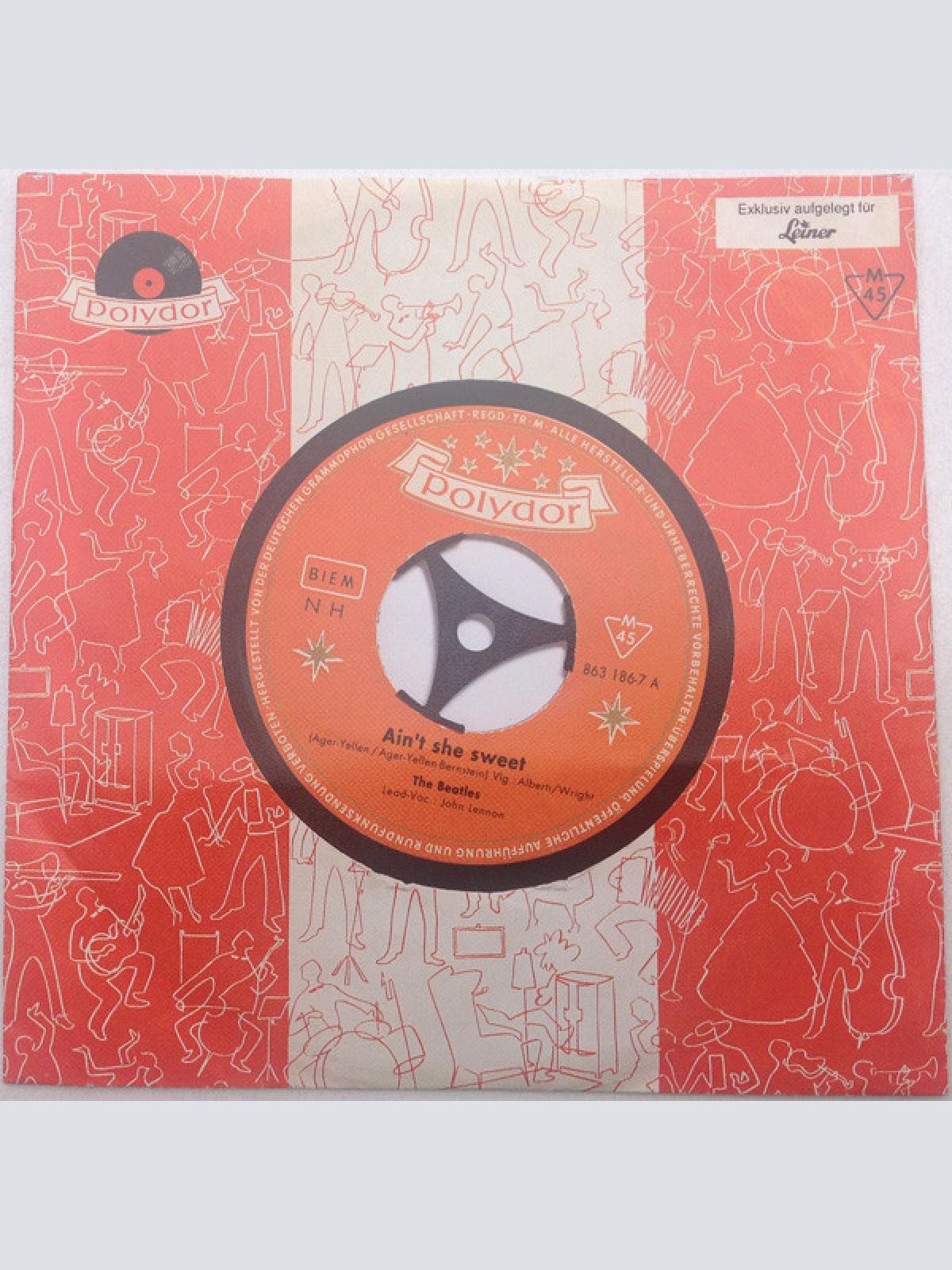 Vinyl / The Beatles / Sam The Sham & The Pharaohs - Ain't She Sweet / Wooly Bully