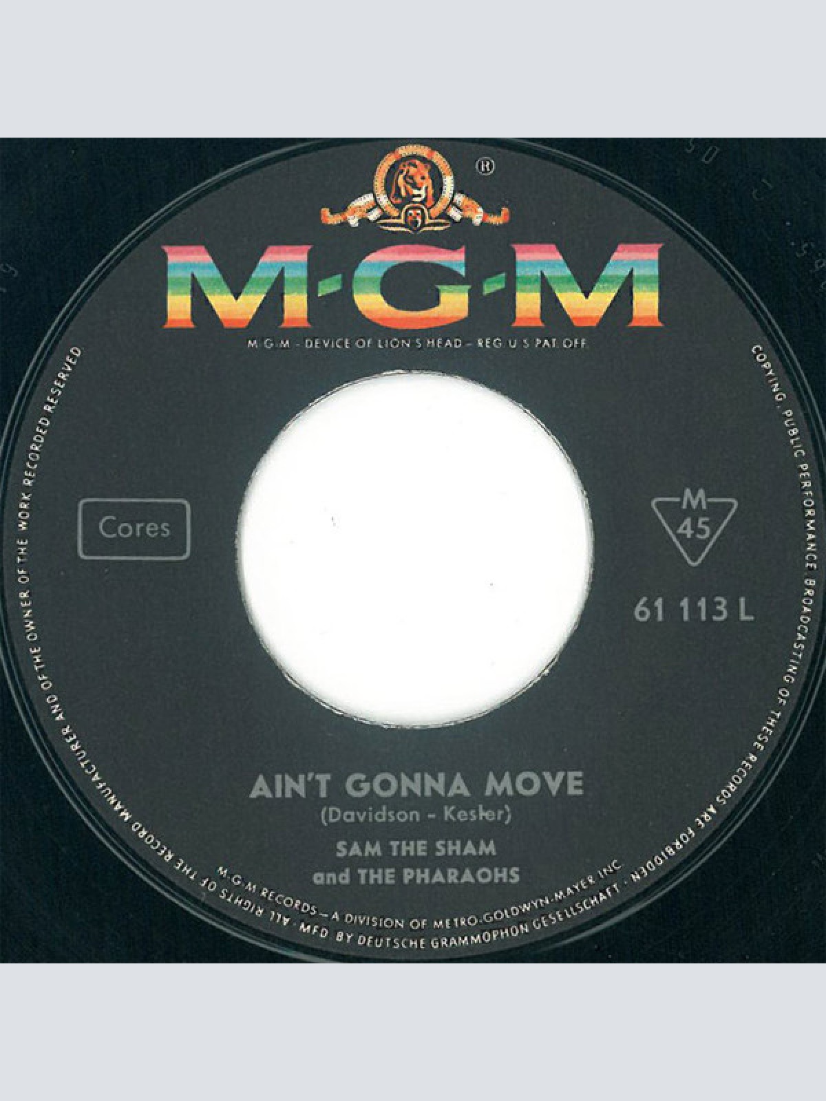 Vinyl / Sam The Sham And The Pharaohs* - Wooly Bully