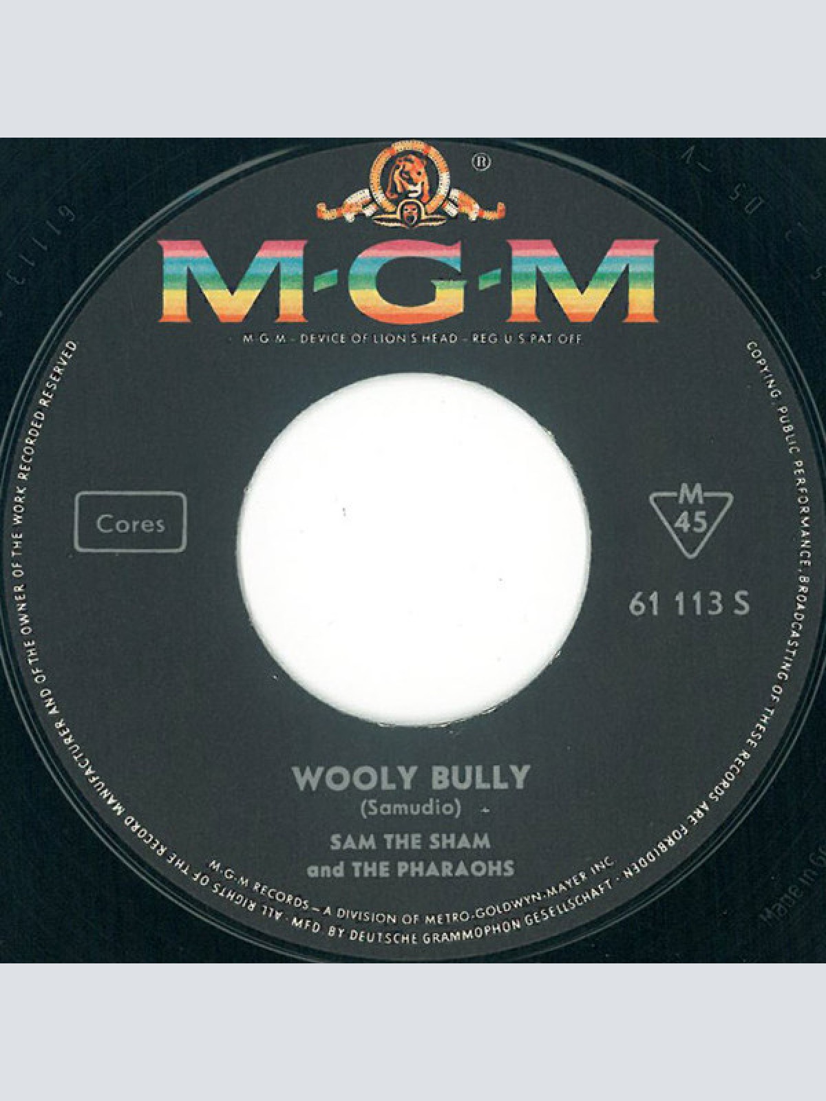 Vinyl / Sam The Sham And The Pharaohs* - Wooly Bully