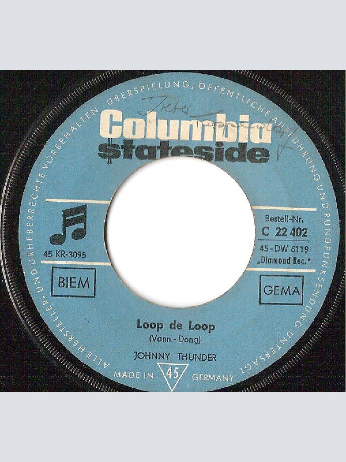 Vinyl / Johnny Thunder - Loop De Loop