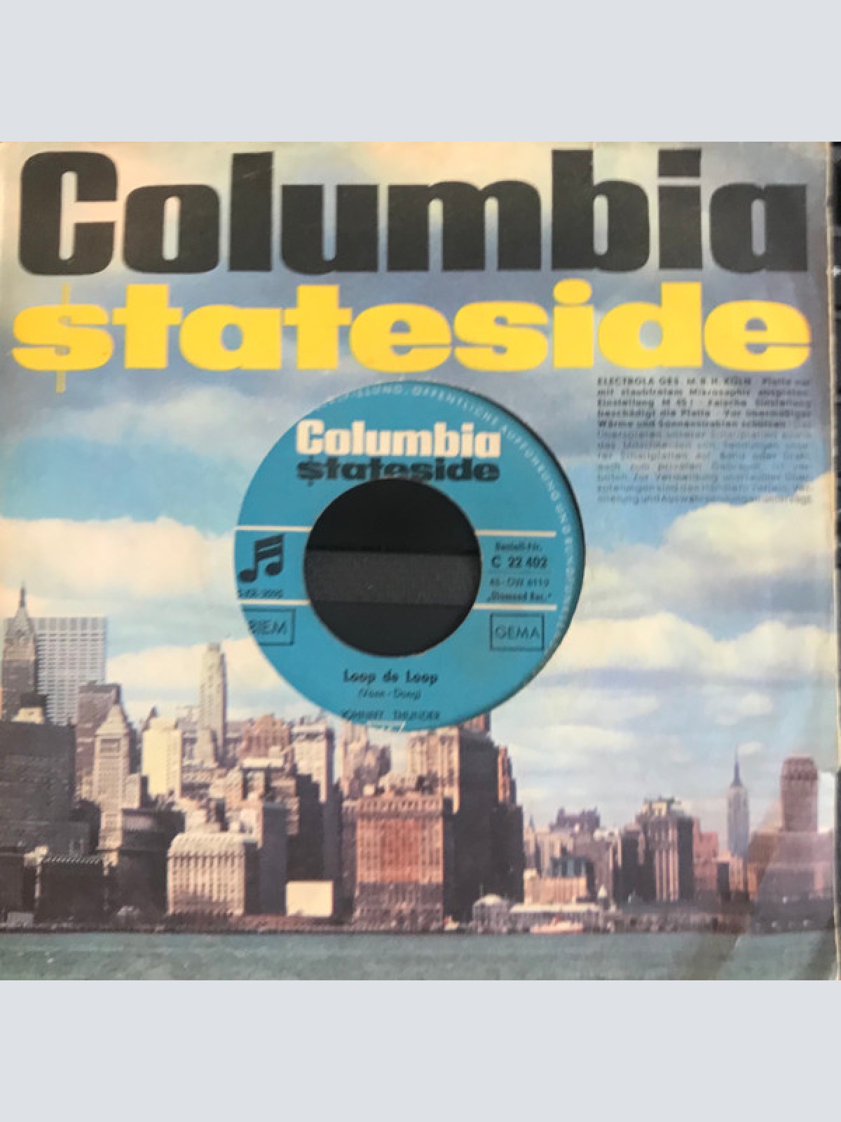 Vinyl / Johnny Thunder - Loop De Loop