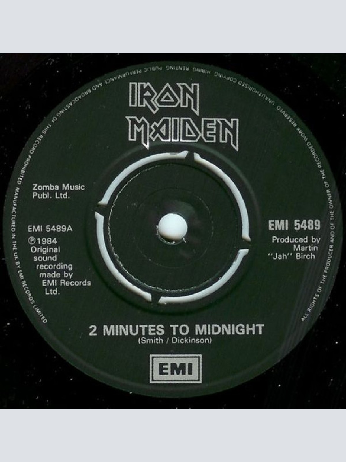 Vinyl / Iron Maiden - 2 Minutes To Midnight