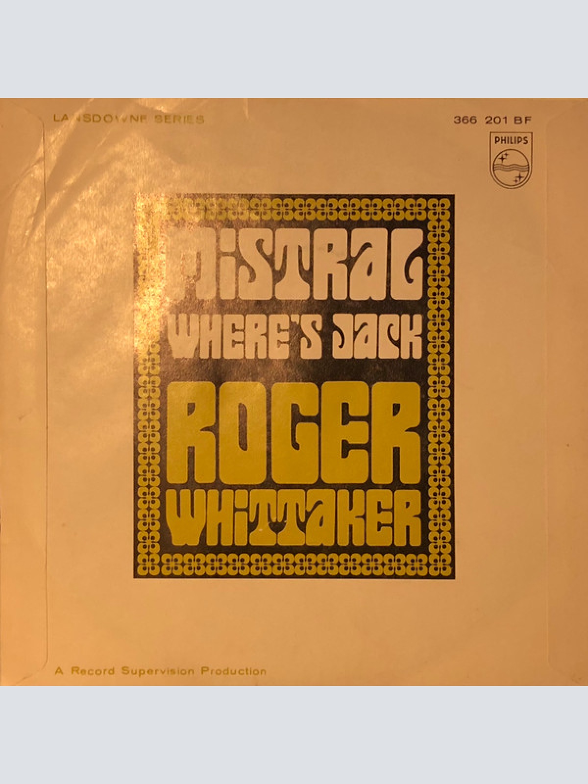 Vinyl / Roger Whittaker - Mistral