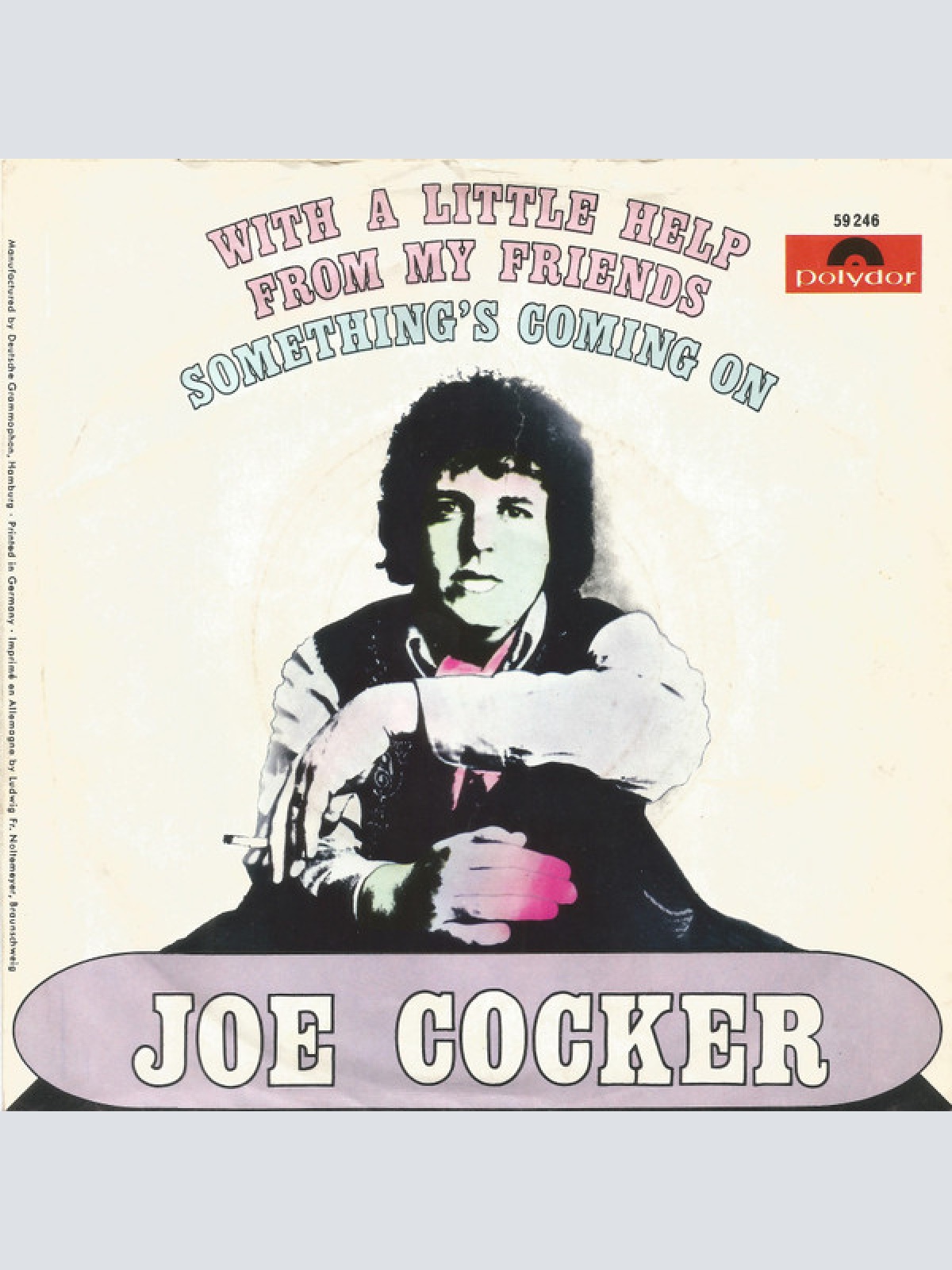 Vinyl / Joe Cocker - With A Little Help From My Friends / Something's Coming On