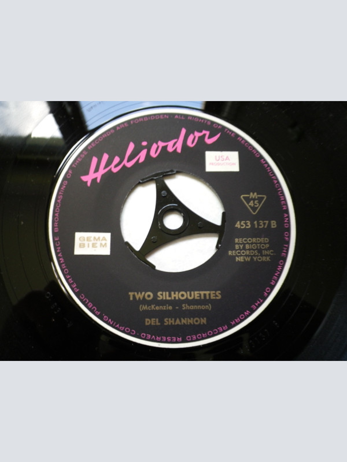 Vinyl / Del Shannon - From Me To You