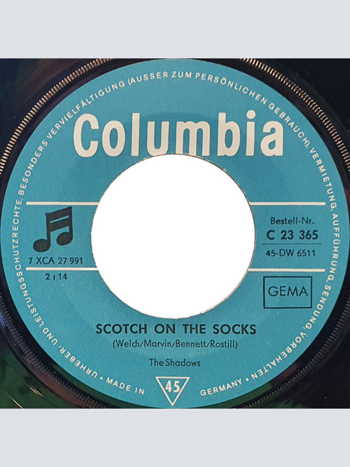 Vinyl / The Shadows - The Dreams I Dream / Scotch On The Socks