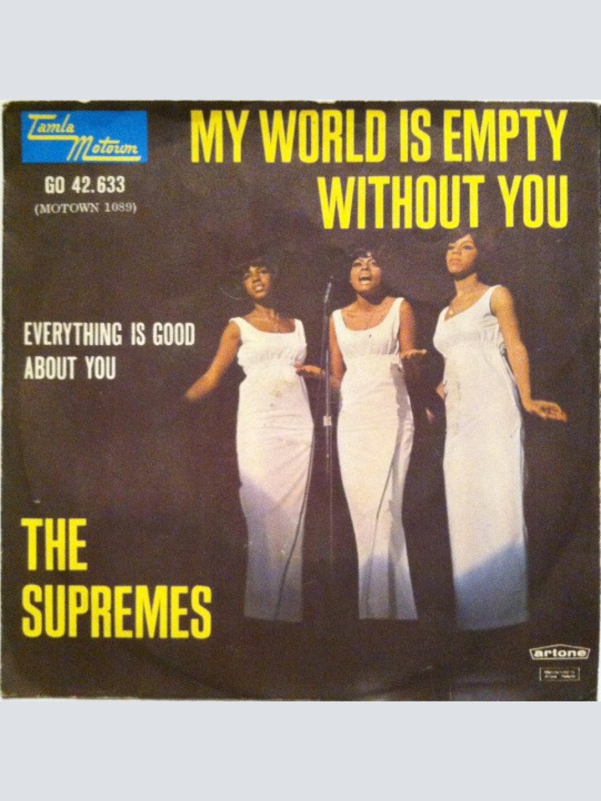 Vinyl / The Supremes - My World Is Empty Without You