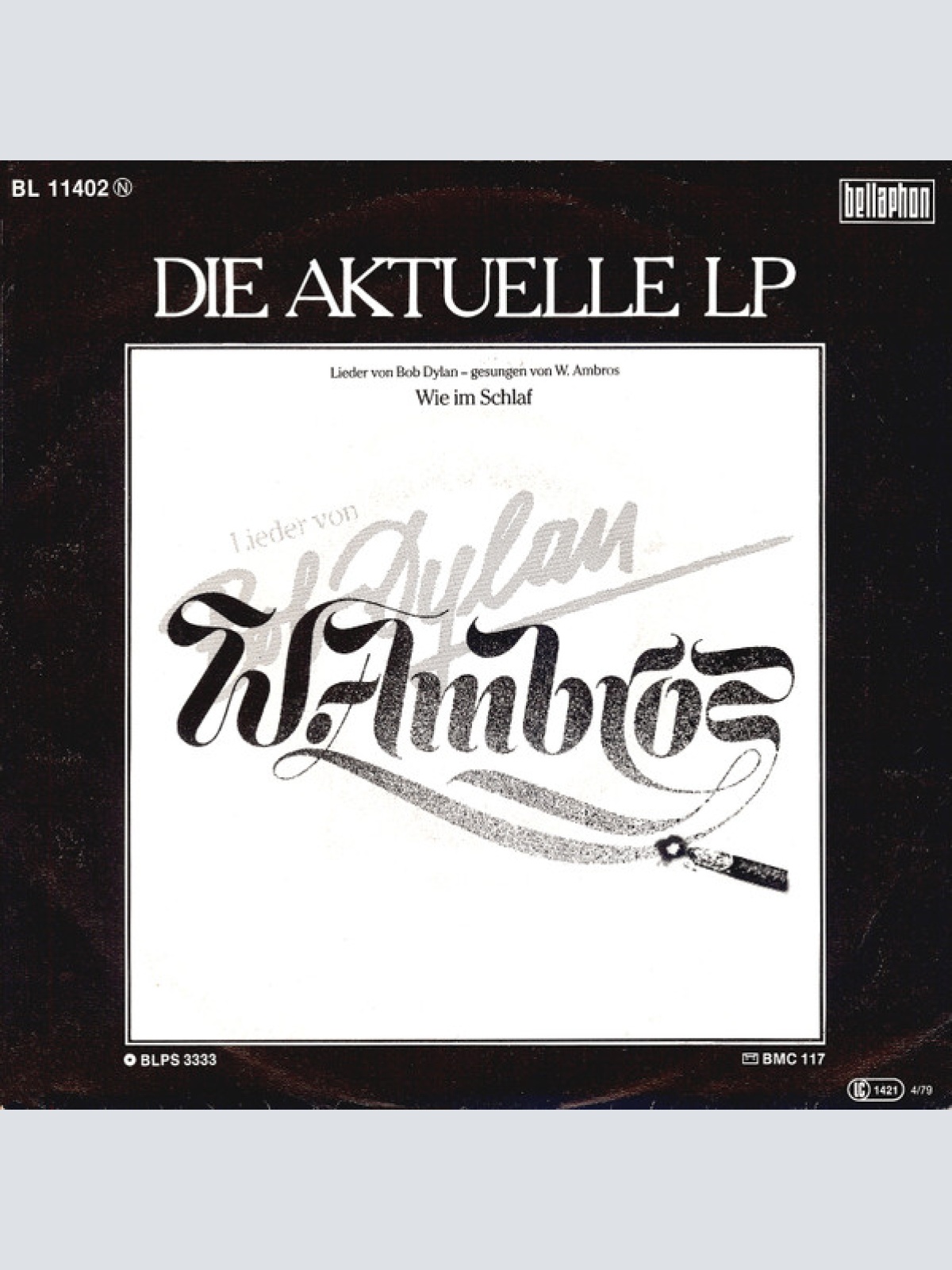 Vinyl / W. Ambros* - Nie Und Nimmer