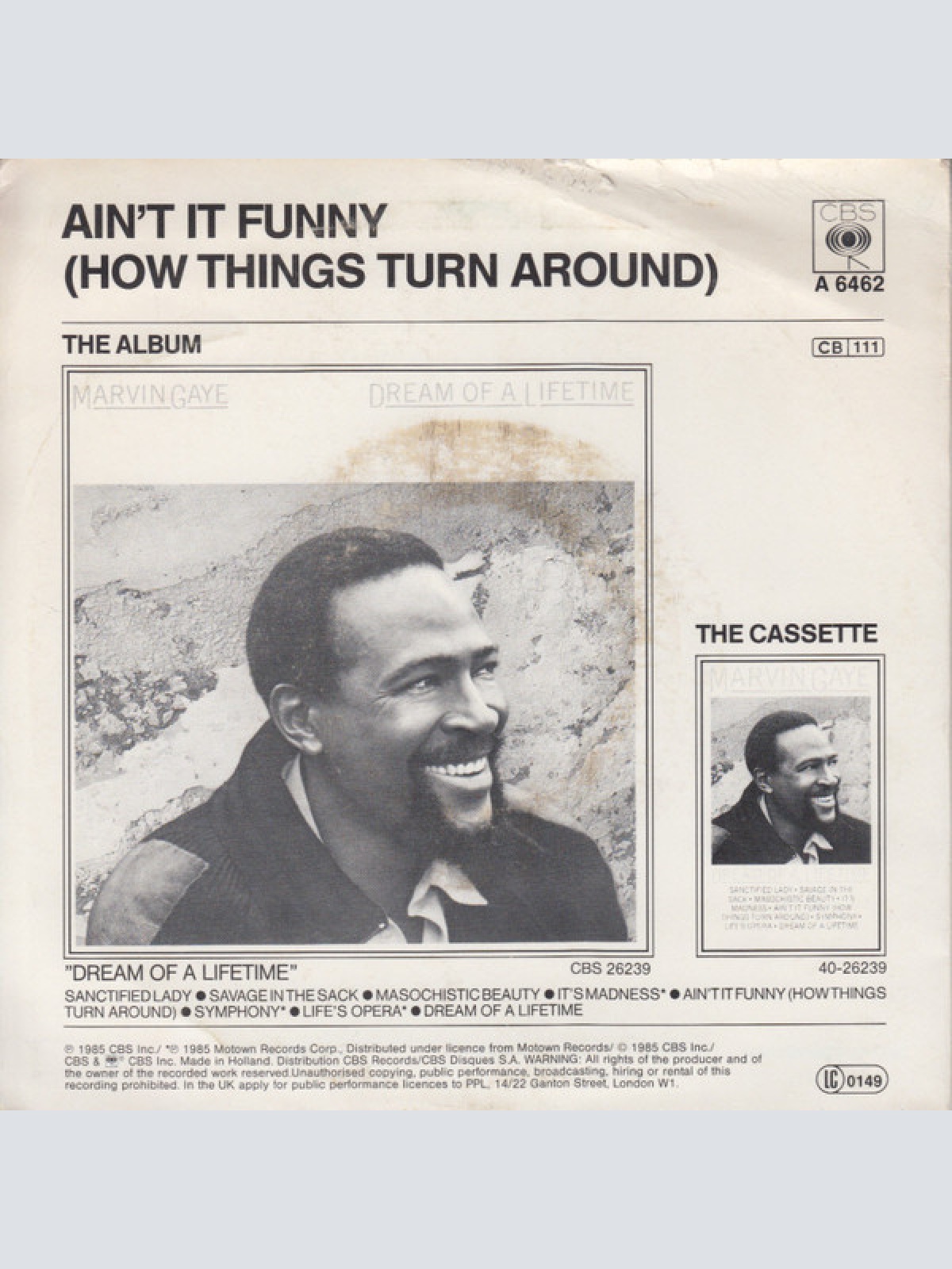 Vinyl / Marvin Gaye - It's Madness