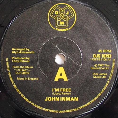 Vinyl / John Inman - I'm Free