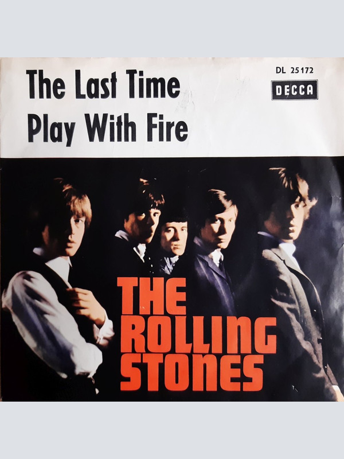 Vinyl / The Rolling Stones - The Last Time / Play With Fire