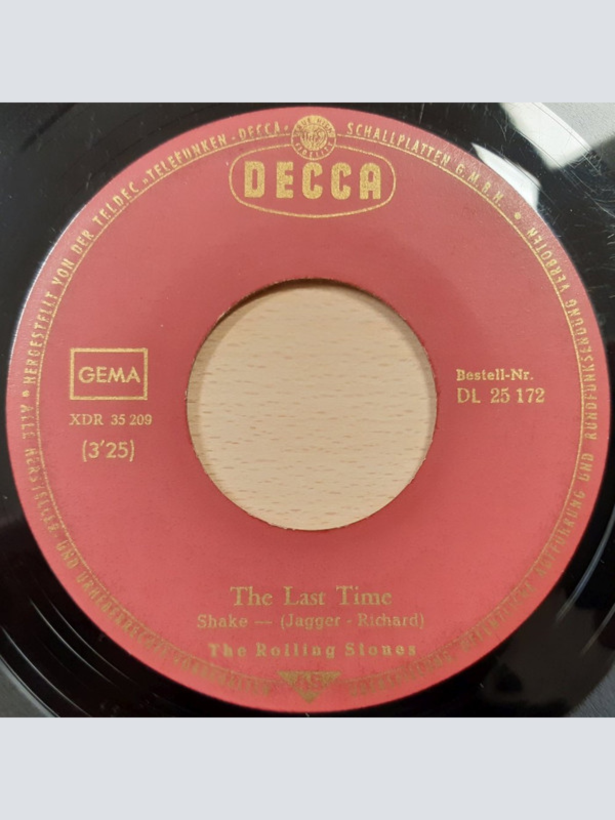 Vinyl / The Rolling Stones - The Last Time / Play With Fire