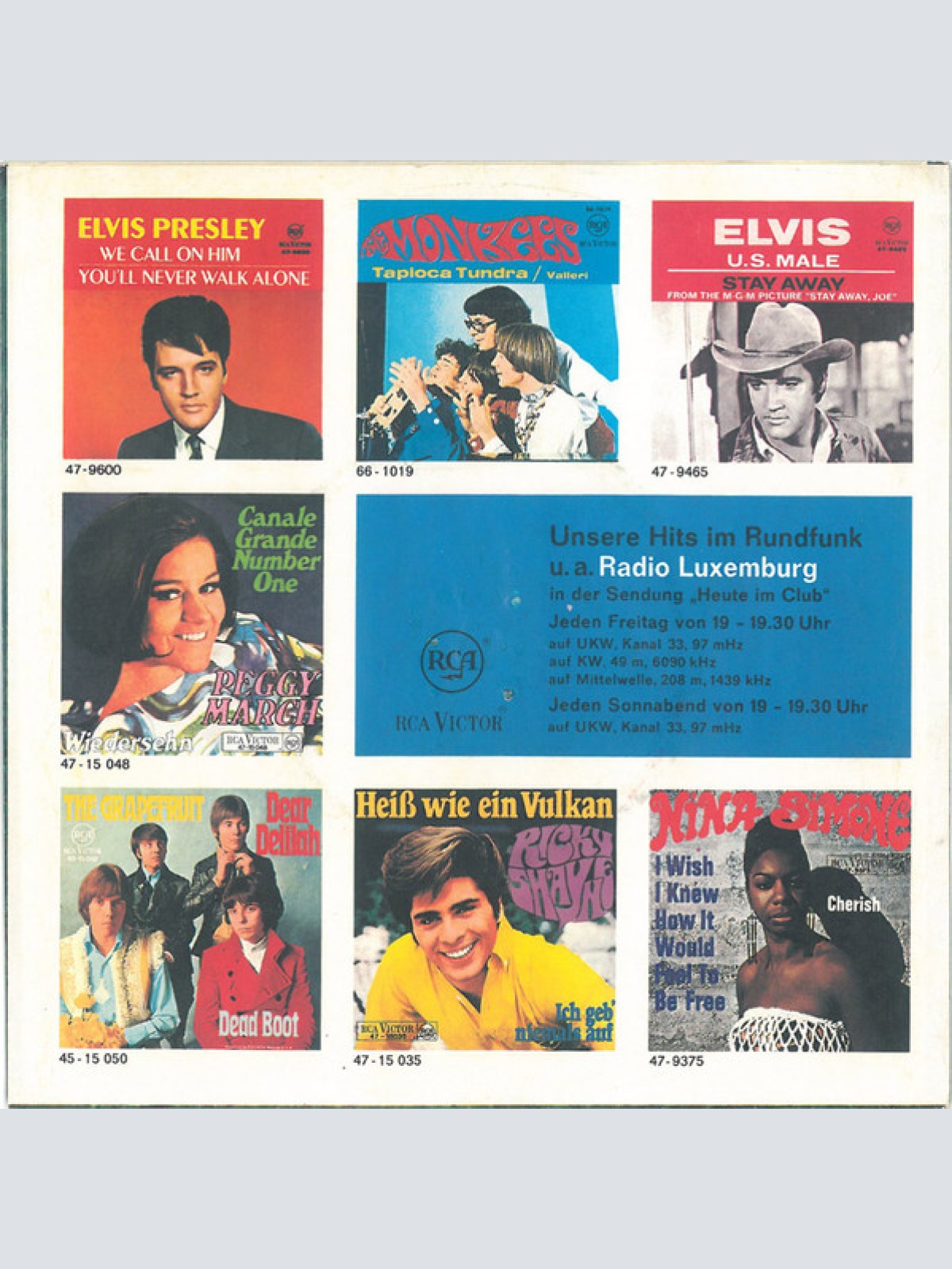 Vinyl / Peggy March - Das Ist Musik Für Mich / Das Glück Läßt Sich Zeit