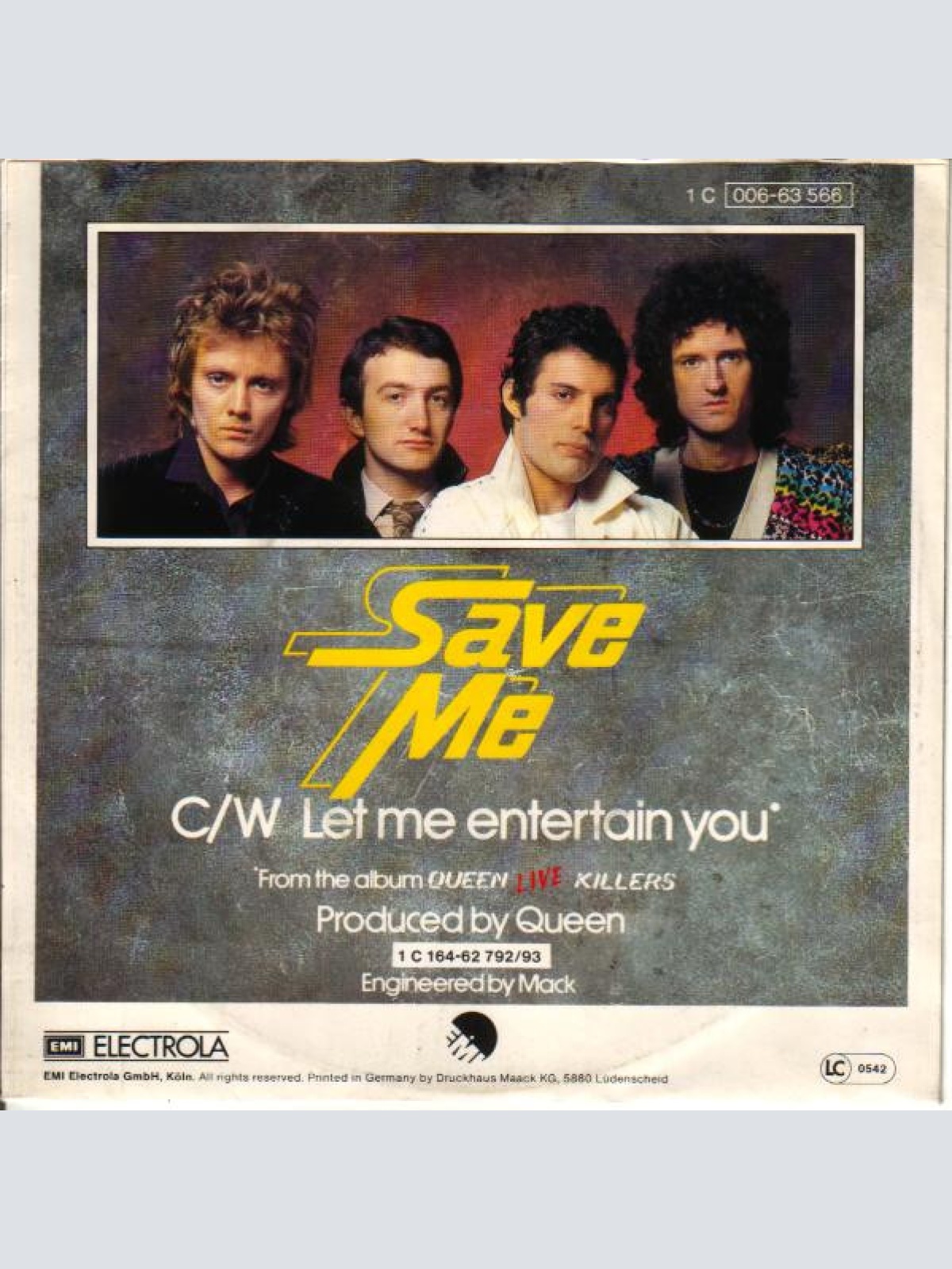 Vinyl / Queen - Save Me
