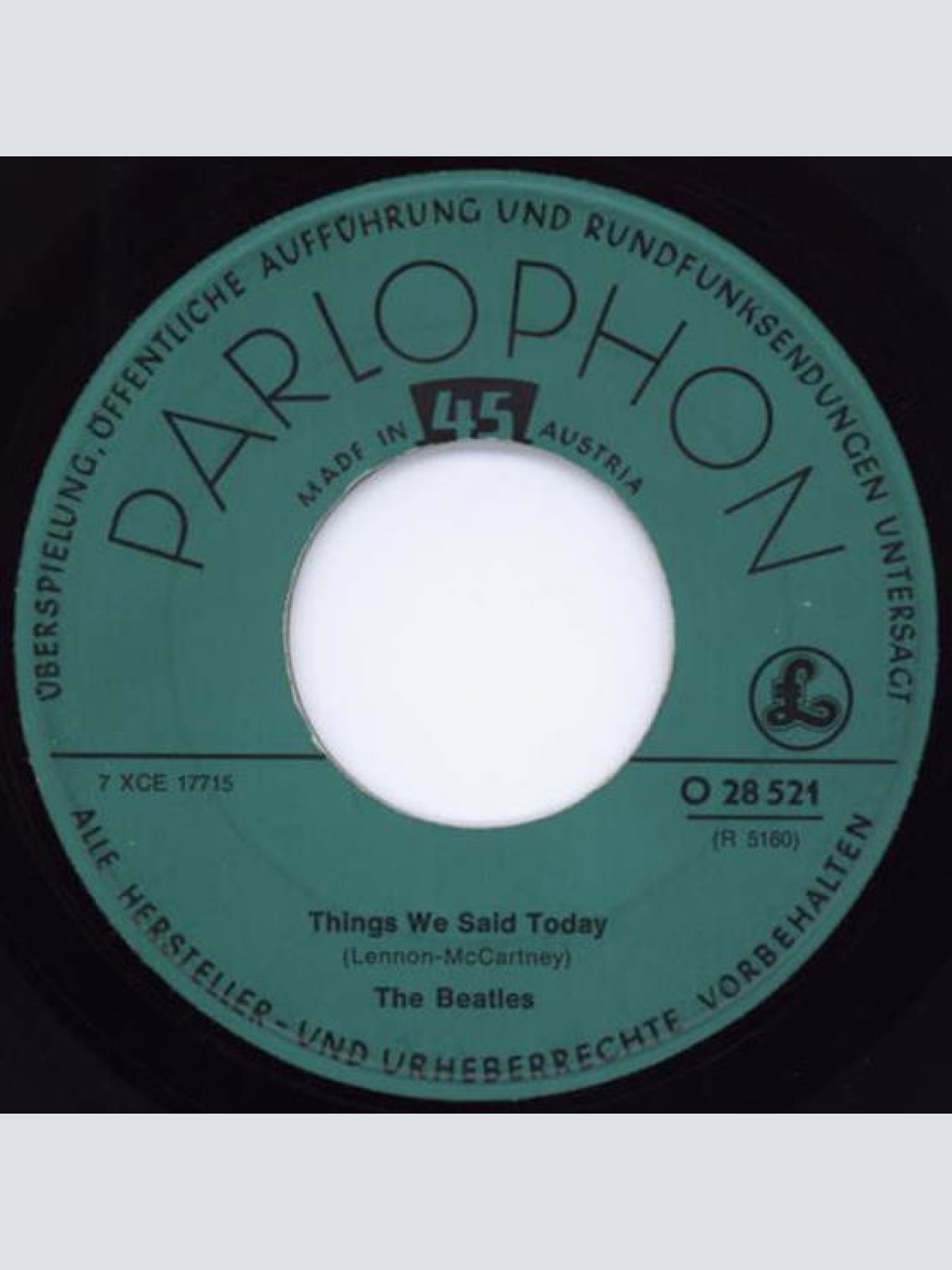 Vinyl / The Beatles - A Hard Day's Night