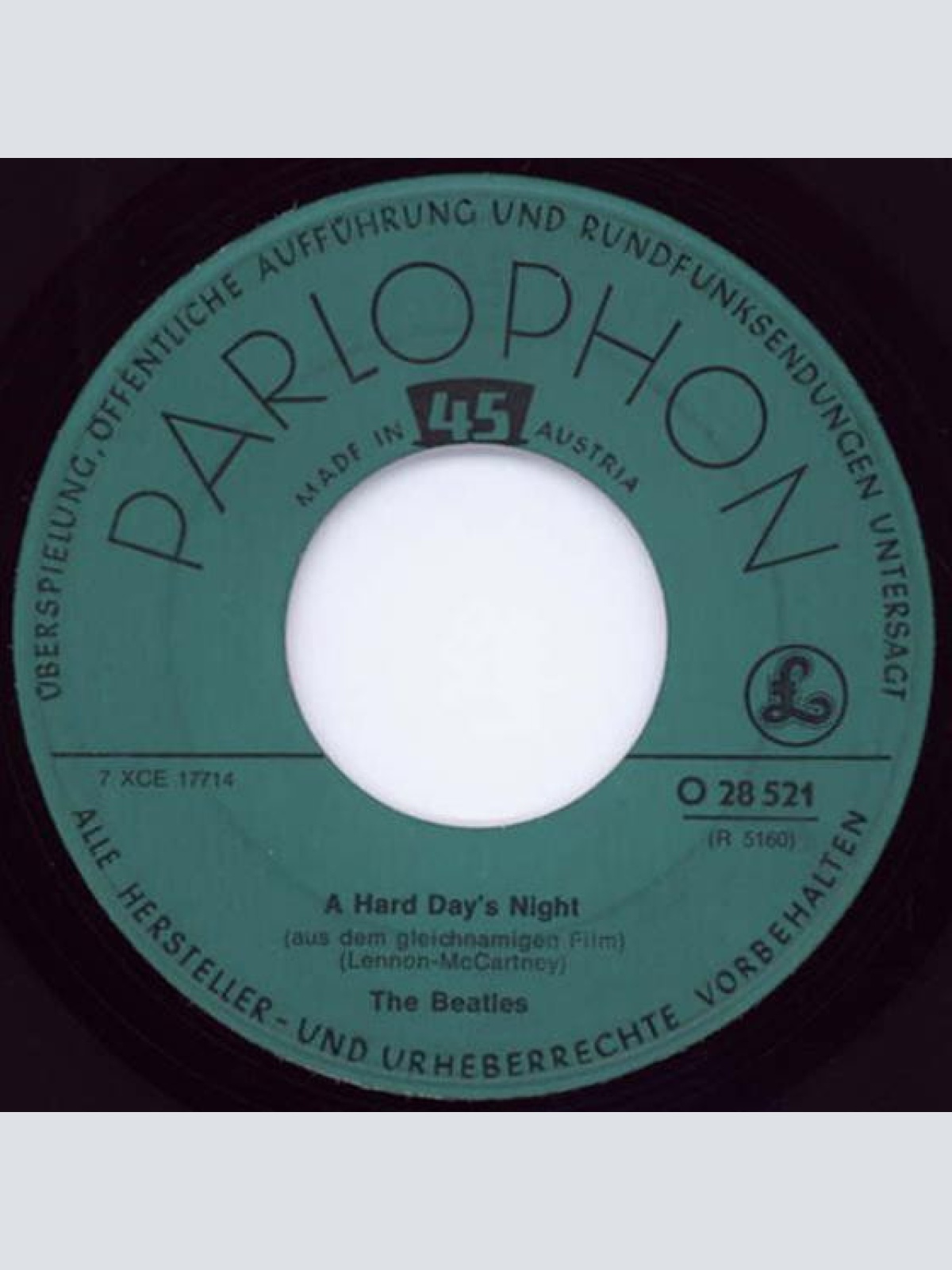 Vinyl / The Beatles - A Hard Day's Night