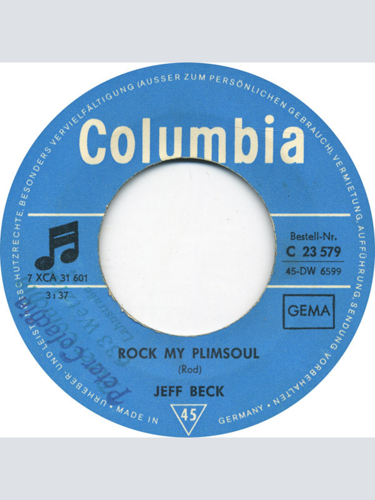 Vinyl / Jeff Beck - Tallyman