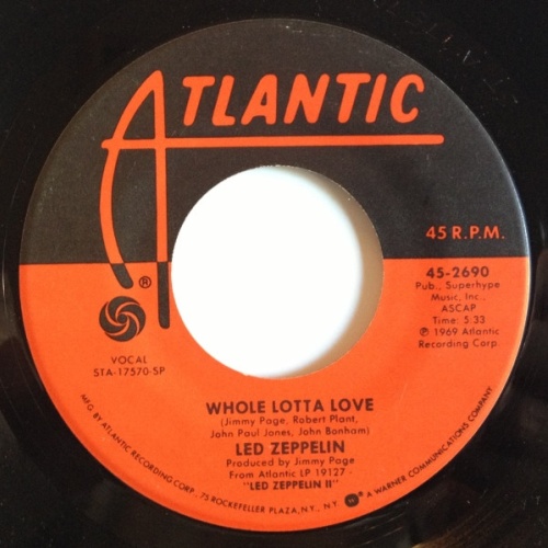 Vinyl / Led Zeppelin - Whole Lotta Love
